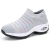 Damen Freizeit schuhe Sport atmungsaktive Walking Tennis schuhe Low Heel vulkan isierte Damenschuhe