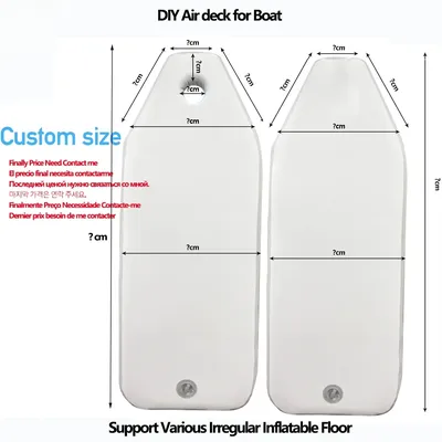 For Supporting Different Irregular Inflatable Bows for Boot, Luftdeck, individuelle Anpassung, DIY Image