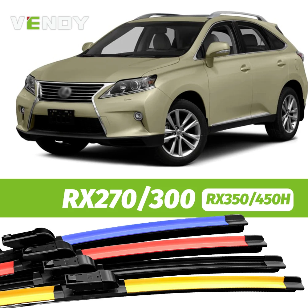 2 stücke Frontscheibe Wischer Klingen Scheibenwischer Für Lexus RX270 RX300 RX350 RX450H 2004-2022 2016 2017 2018 2019 2020 2021 Image