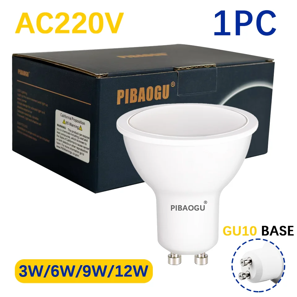 LED-Lampen Spotlicht GU10 Glühbirnen LED-Strahler AC220V LED-Birne Bombillas Ersetzen Sie die 50-W-Halogenlampen für die Heimdekoration