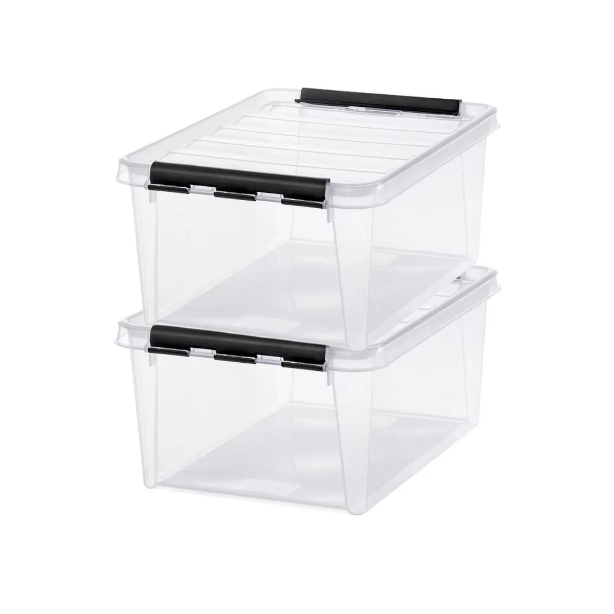 Satz von 4 - Aufbewahrungsbox 60L mit Deckel SmartStore Image
