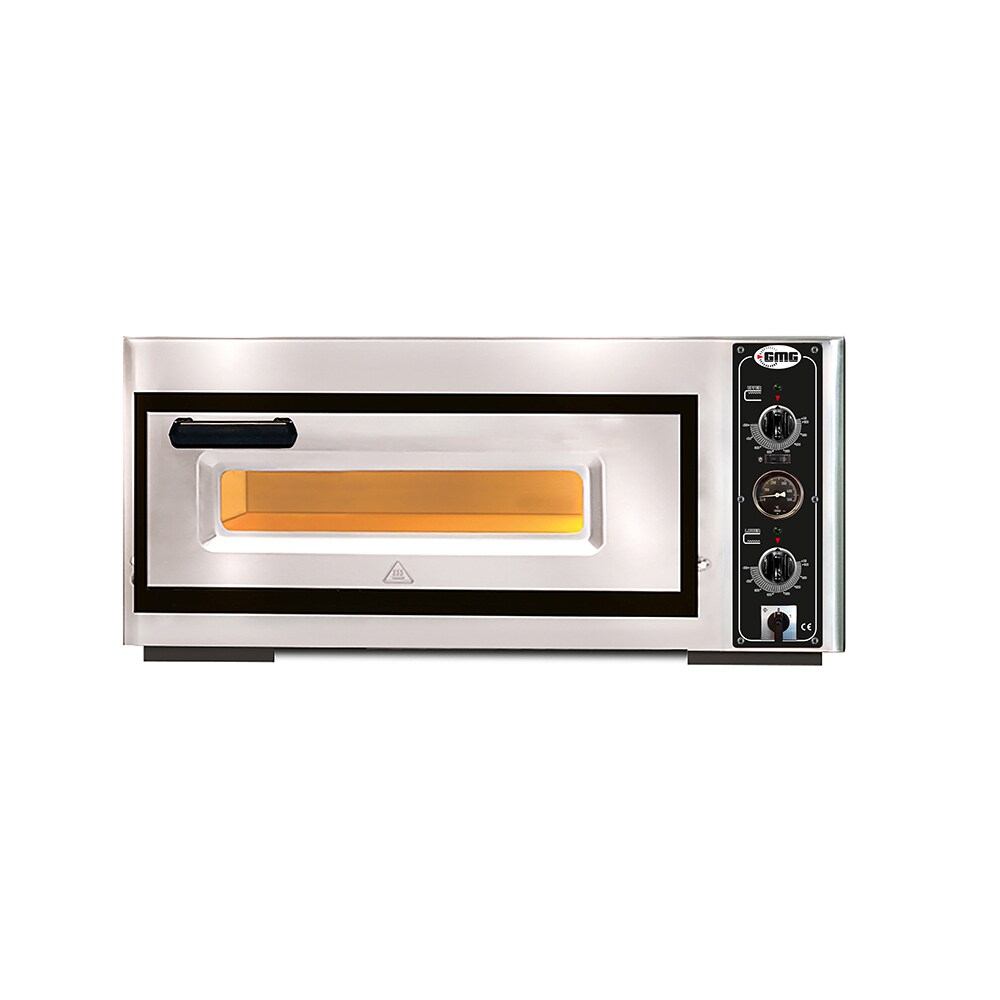 GMG - Pizzaofen PF4040 E18 m. Thermom. elektrisch -1x Ø 39cm | 3,5 kW | 230V - Edelstahl 1 Backkammer m. 18cm Höhe Image