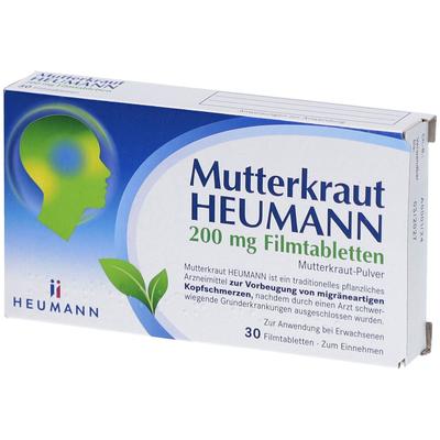 Mutterkraut Heumann 200 mg Filmtabletten 30 St Image