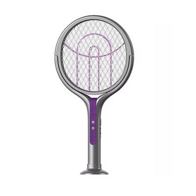 Multi functional 2-in-1 mosquito killer lamp angle retractable mosquito swatter USB rechargeable mosquito swatter bat swatter