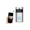 Videocitofono Wi-Fi wireless per iOS e Android (argento)