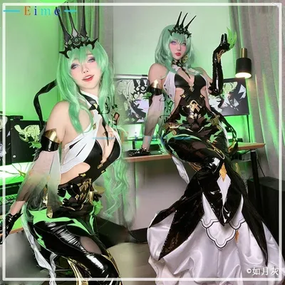 Spiel Honkai Impact 3 Mobius Cosplay Kostüm Frauen Sexy Party Kleid Anzug Halloween Karneval Image