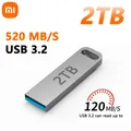 Xiaomi 2TB USB 3.2 Flash Drive Metallo ad alta velocità U Disco TypeC Memory Stick Impermeabile SSD Storage PC Telefono Trasferimento dati Portatile