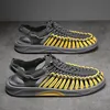 Sommer Männer Sandalen Aus Echtem Leder Herren Casual Schuhe Outdoor Männer Leder Sandalen für