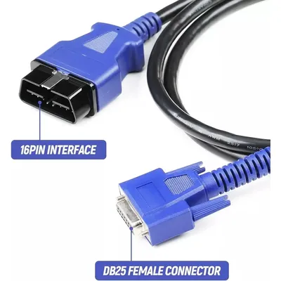 Original Autel MaxiIM IM508 Scanner OBD2 Main Cable OBDII VCI Connector OBD