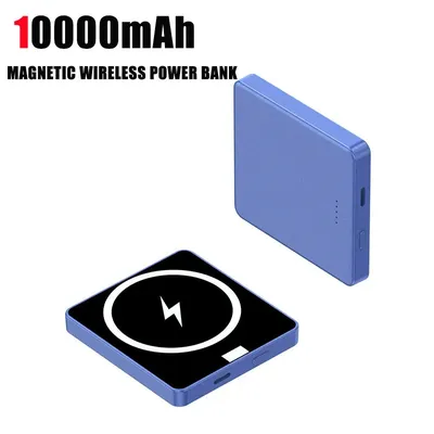 Magnetische Power Bank 10000 mAh PD20W Tragbare Mini Wireless Powerbank Ladegerät für iPhone 15 14 13 Samsung Xiaomi Poverbank