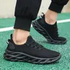 Sommer Männer Outdoor Sport Laufschuhe Mesh Schuhe Dicke Sohle Atmungsaktive Casual Walking Leichte Turnschuhe Größe 40-46