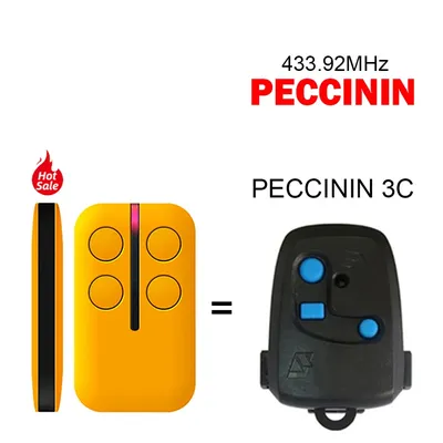 For PECCININ 3C Garage Remote Control Duplicator Remote Control Gate Opener Electric Gate Opener