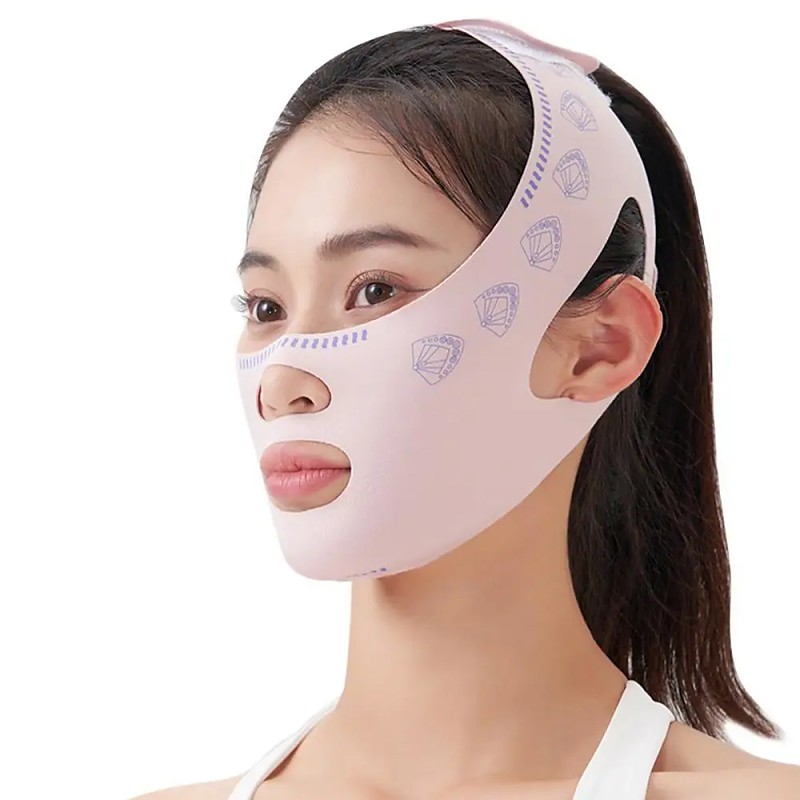 Face Slimming Bandage for Women, V Line Lifting Strap Chin Cheek Lift Belt, Anti-Wrinkle Face Shaper Beauty Tool for Facial Skin Care