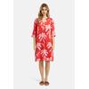 Sommerkleid SMITH & SOUL, Damen, Gr. M, US-Größen, chili print, Material: 100% Viskose, bedruckt, gemustert, casual, regular fit Midi, V-Ausschnitt, 3/4-Ärmel gerader Abschluss, Kleider, mit Taschen