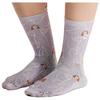 PEPPERMINT - Women's Signature Socks Print - Radsocken Unisex S/M | EU 35-38 grau