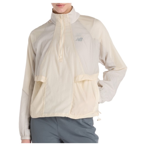 New Balance - Women's Better Run Water Resistant Jacket - Laufjacke Gr XS beige/grau