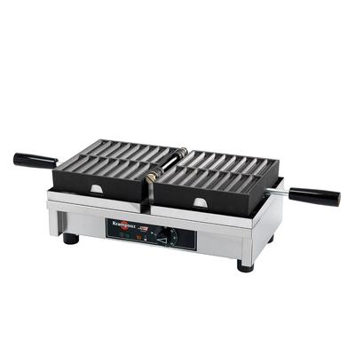 Eurodib WECDVAAS Churro Maker w/ 16 Churro Capacity - Cast Iron Plates, 120v, Stainless Steel