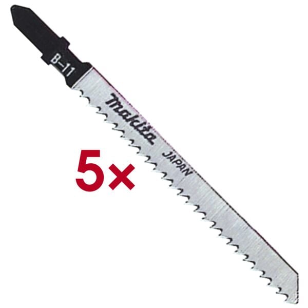 makita Stichsägeblätter »A-85634« 5 Stück braun Image