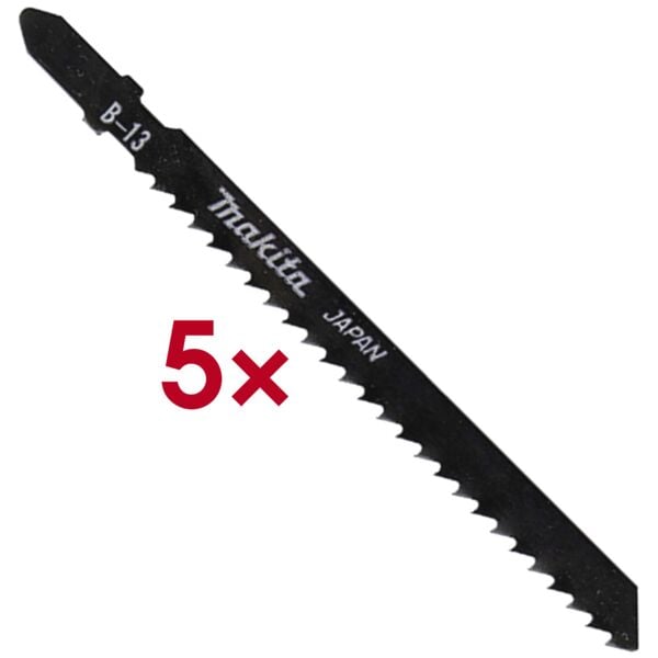 makita Stichsägeblätter »A-85656« 5 Stück braun Image