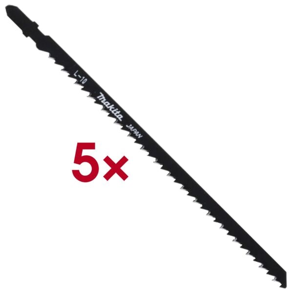 makita Stichsägeblätter »A-86315« 5 Stück braun Image