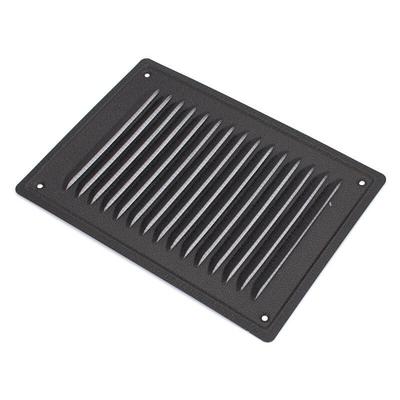 Lüftungsgitter mit Moskitonetz 14x21 cm schwarz Image