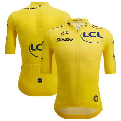 Tour de France 2025 Authentic Trikot von Santini – Gelb Image