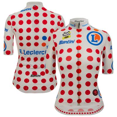 Tour de France Femme 2025 Replika-Trikot von Santini – Gepunktet Image