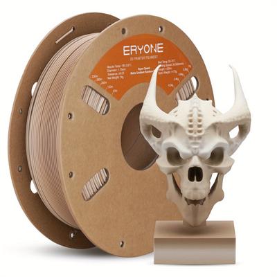 TEMU Eryone 1kghs-matte Gradient Multicolor 3d Printing Supplies Filament For 3d Printer, 1.75mm +/ -0.03mm, 1kg (2.2lbs)/ Spool
