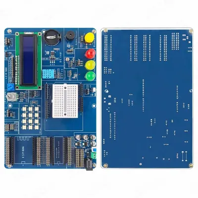 ESP8266 ATmega328P IOT Development Board Modul für Arduino IDE Lernen NRF24L01 LED RGB DHT11 LCD1602 DS1307 HC-06 HC-SR04 Image