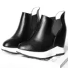 Plateau-Pumps, Übergröße, US 12, Damen, große Größe 42, 43, 44, 45, 46, echtes Leder, Keilabsatz, vulkanisierte Schuhe, modische Turnschuhe