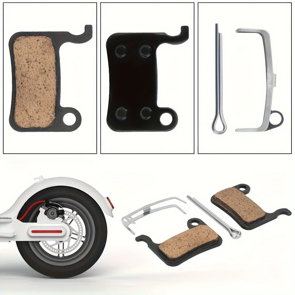 1/2 Paar Elektro roller Scheiben bremsbeläge, Elektro roller Ersatzteile für Xiaomi M365 Roller Image