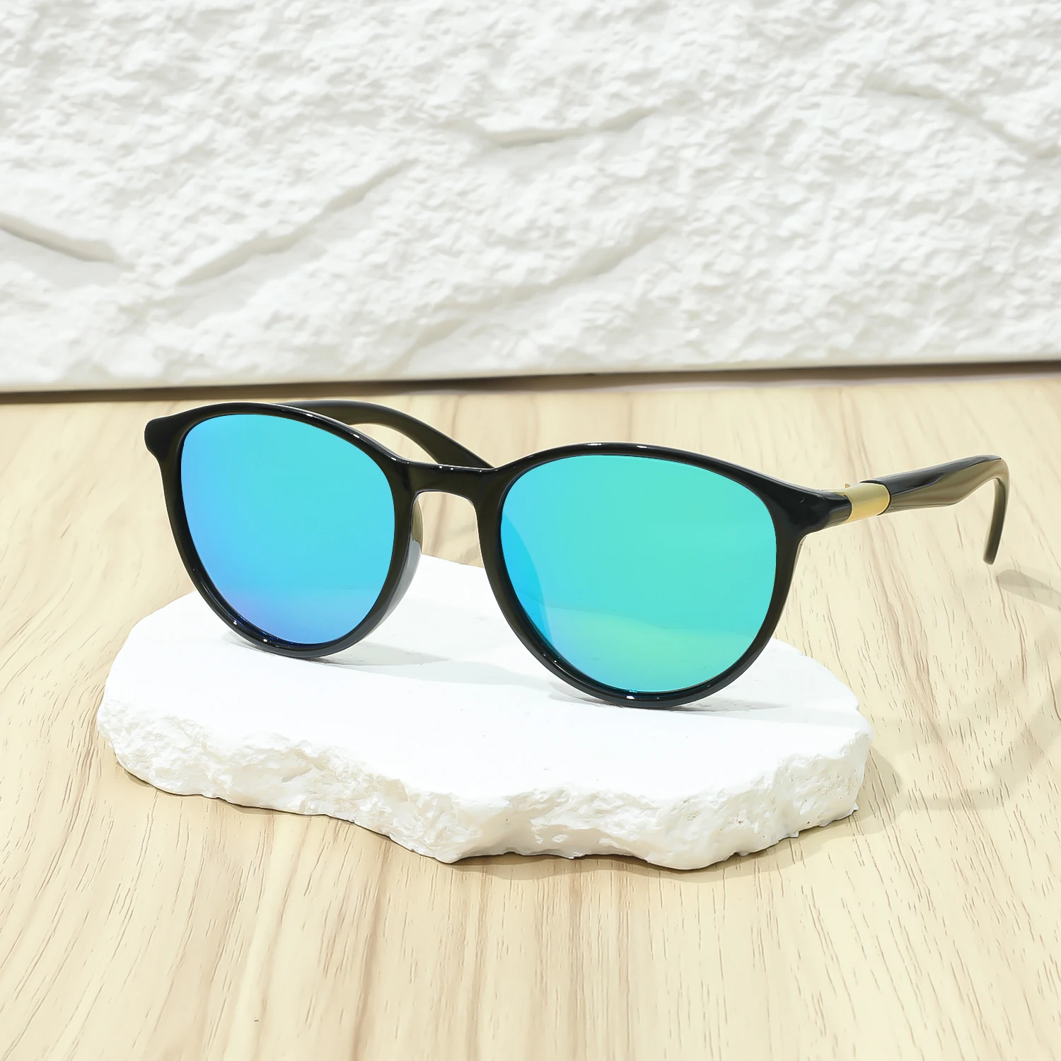 Modische Sonnenbrille für Männer und Frauen, modische Herren-Sonnenbrille, Metallrahmen, UV400-Schutz für Reisen, Party, Fahren, Angeln Image