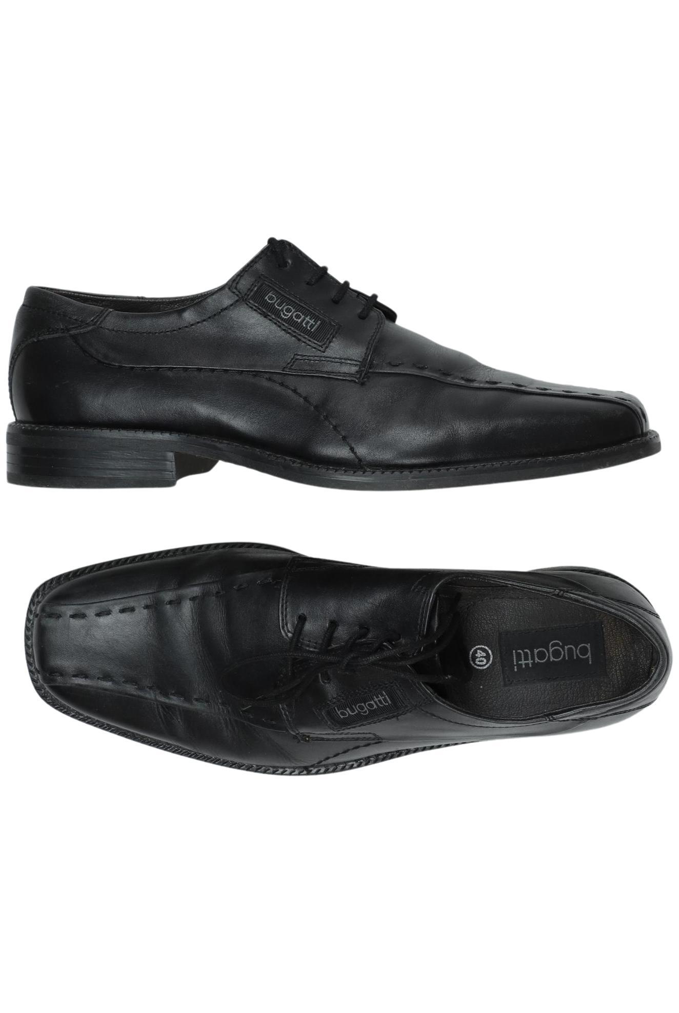 Bugatti Herren Halbschuh, Gr. 40, schwarz, Leder Image