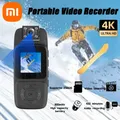 Xiaomi WiFi Mini fotocamera 4K HD Videoregistratore digitale portatile Clip posteriore Corpo della polizia Cam Videocamera sportiva in miniatura per visione notturna