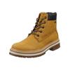 Schnürstiefel TOM TAILOR "Tom Tailor Stiefel Lederimitat/Textil", Herren, Gr. 43, braun (camel), Lederimitat, Textil, casual, Schuhe