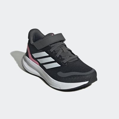 Laufschuh ADIDAS SPORTSWEAR "RUNFALCON 5 KIDS", Gr. 33, gresix, crywht, blipnk, Textil, Synthetik, sportlich, Schuhe Image