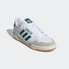 Sneaker ADIDAS ORIGINALS "CONTINENTAL 80 STRIPES", Gr. 39, cloud weiß, collegiate grün, chalk weiß, Baumwolle, sportlich, Schuhe