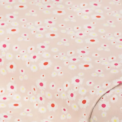 Baumwoll-Jersey „Blümchen“ mit Elasthan, rosa-color Image
