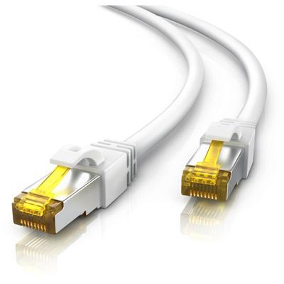 LAN-Kabel CAT.7, RJ-45 (Ethernet), Gigabit Ethernet s/ftp Netzwerkkabel, 10000 Mbit/s, Patchkabel Image