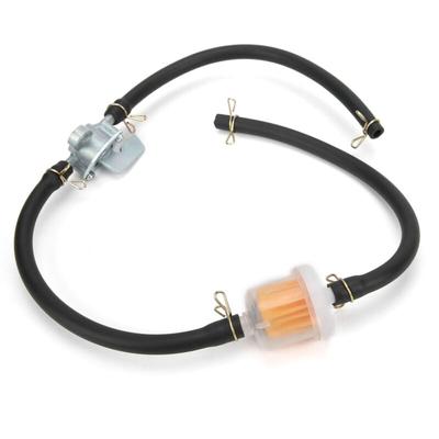 6-mm-Inline-Kraftstofftankhahn-Filterrohr mit Benzinhahn-Schalter-Absperrventil Universal für ATVs Image