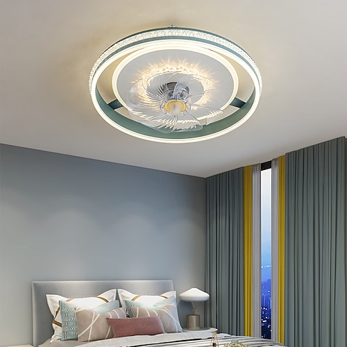 luxus led deckenventilator licht deckenventilator lampe wohnzimmer esszimmer fan lampe schlafzimmer deckenventilator Image