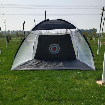 TEMU New Golf Practice Net Set - Indoor & Outdoor Use, Durable Polyester Equipment With Multiple Golf Balls, , And Carry Bag