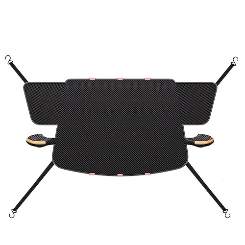 Sommer-Auto-Sonnenschutz und Kühlabdeckung, universeller Anti-Staub-Schneeschutz, Wärmedämmung, Autohaube Image