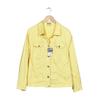 Samoon by Gerry Weber Damen Jacke, Gr. 46, gelb, Elasthan, Baumwolle