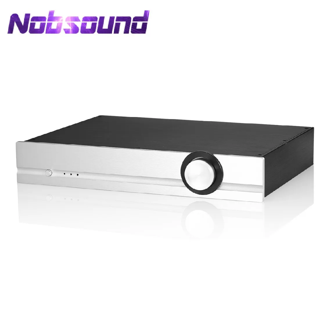 Nobsound-Boîtier d'amplificateur de classe A, châssis tout en aluminium, boîtier en métal, bricolage, 430 × 308 × 70mm