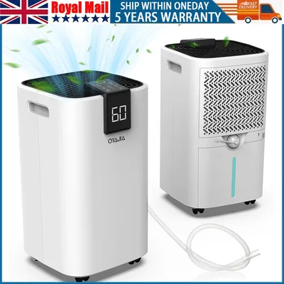 OYAJIA Dehumidifier 20L, Dehumidifiers For Home With Digital Humidity Display, Child Lock,Quiet Sleep Mode,12 Hour Timer