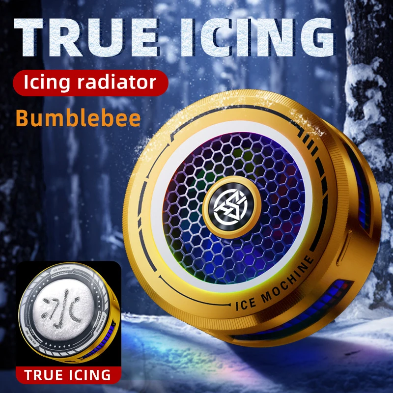 Mobiltelefon 15 W starker, leistungsstarker Halbleiter-Lüfter-Kühler für iPhone, iOS, Android, universeller PUBG Frozen Game Cooler Image