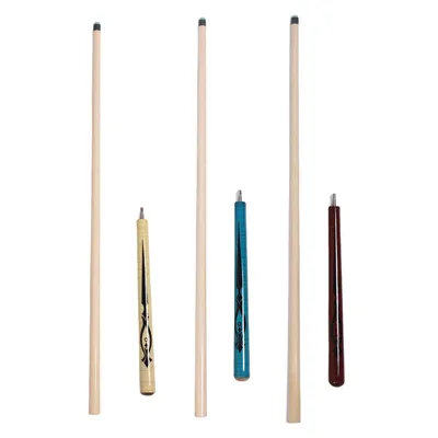 Jump Break Pool Cue Stick Maple Wood 13mm Tip 1.05m Billiard Cue for Practices Performances Wooden Jump Break Cue Jump Break Cue