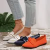 2025, Sommer, hochwertige lila Damenschuhe, faul, lässig, bequem, flache Schuhe, Damenschuhe, große,
