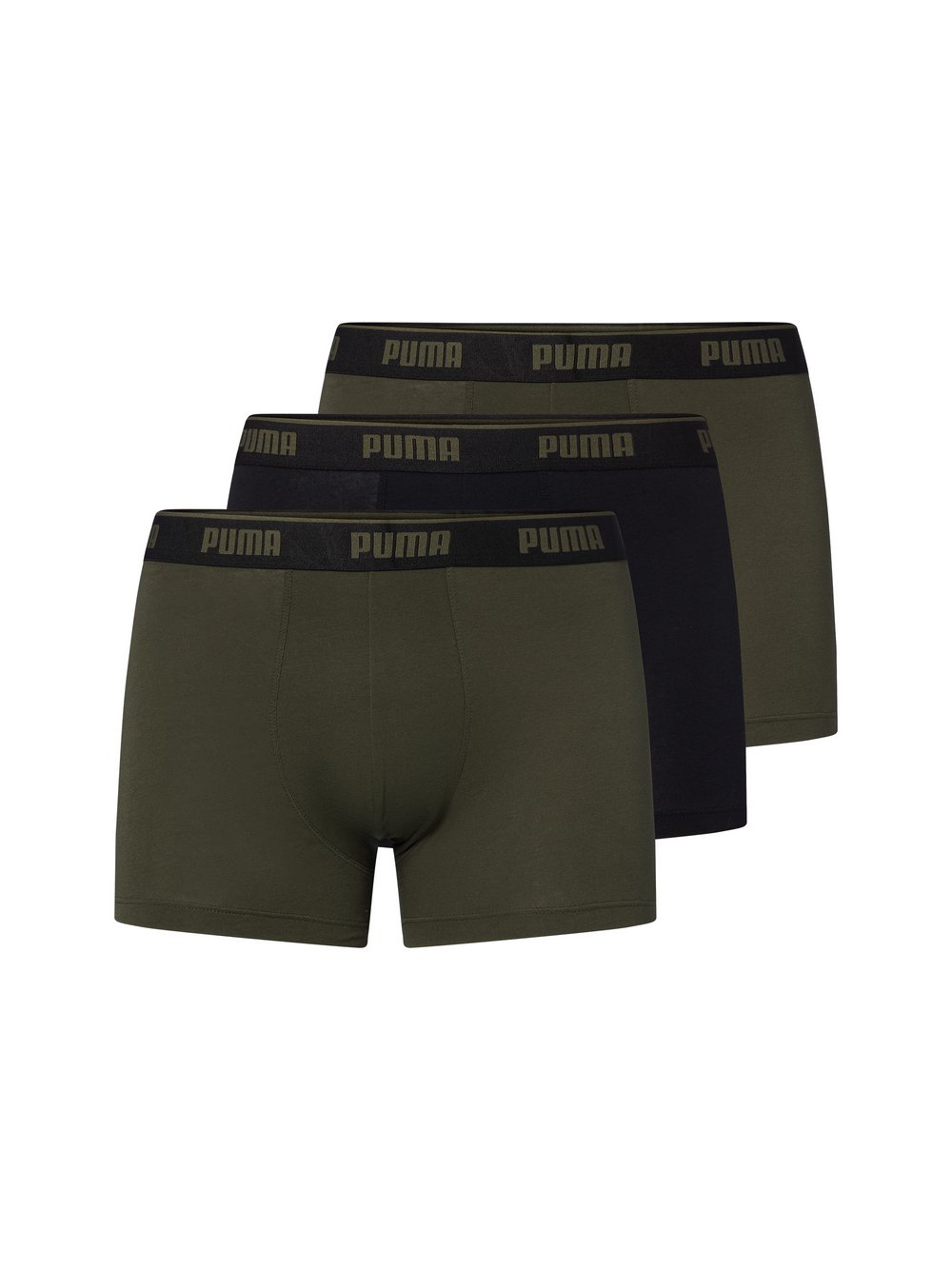 Puma Boxershorts im 3er-Pack Herren schwarz, M Image